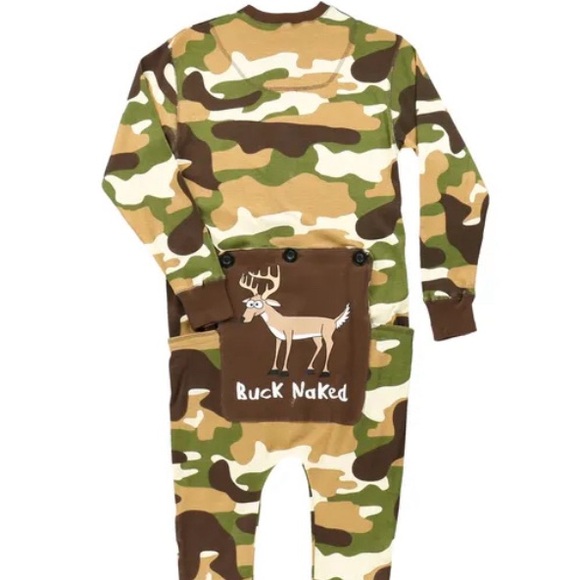 Lazy One Camo Long Underwear with “trap door” - Picture 15 of 15